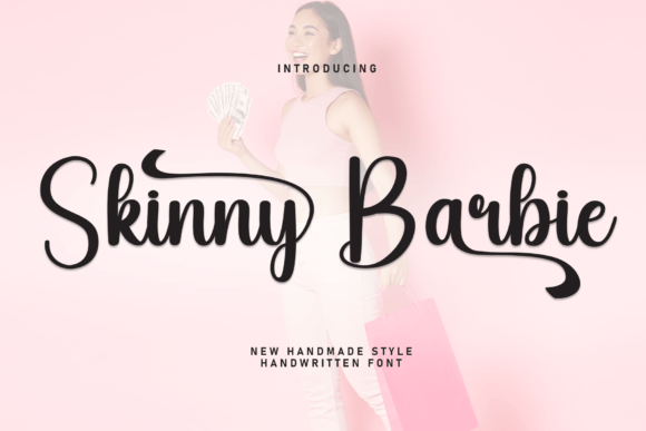 Discover the Charm of the Skinny Barbie Typeface