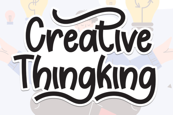 Discover the Creative Thingking Font for Modern Design Projects