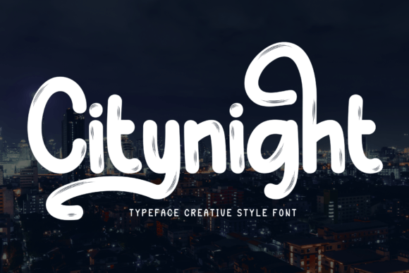 Discovering Citynight: A Handwritten Font for Modern Design