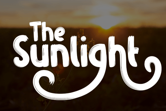 The Sunlight Font: A Friendly Handwritten Typeface for Creative Projects