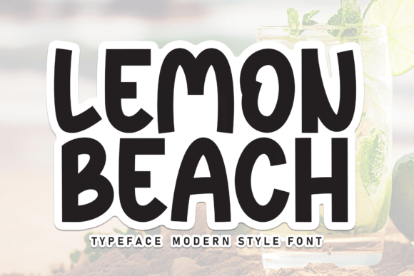 The Timeless Charm of Lemon Beach: A Handwritten Typeface